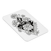Magnet Flexible Fleurs géométriques Marigold (Côté Droit)