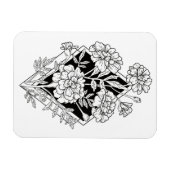 Magnet Flexible Fleurs géométriques Marigold (Horizontal)