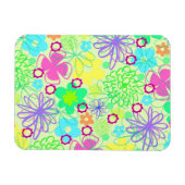 Magnet Flexible Fleurs graphiques (Horizontal)
