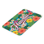 Magnet Flexible Fleurs Hawaii Travel (Côté Gauche)