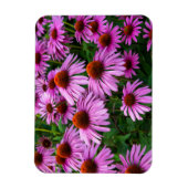 Magnet Flexible Fleurs | Jardin aux fleurs roses (Vertical)