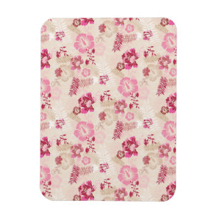 Magnet Flexible Fleurs modernes roses mignonnes motif Haut basket