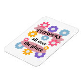 Magnet Flexible Fleurs partout (Côté Gauche)