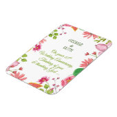 Magnet Flexible Fleurs religieuses du 65e anniversaire du Mariage (Côté Gauche)