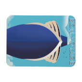 Magnet Flexible Fleurs Rétro 1960 (Horizontal)