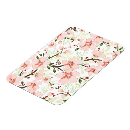 Magnet Flexible Fleurs roses (Côté Gauche)