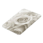 Magnet Flexible Fleurs | Roses blanches (Côté Gauche)