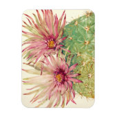 Magnet Flexible Fleurs roses de cactus (Vertical)