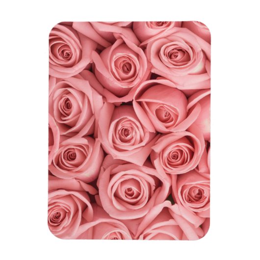Magnet Flexible Fleurs | Roses roses (Vertical)