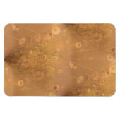Magnet Flexible Fleurs sauvages avec éclat orange (Horizontal)