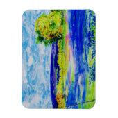 Magnet Flexible fleurs sauvages bluebonnet (Vertical)