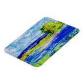 Magnet Flexible fleurs sauvages bluebonnet (Côté Gauche)