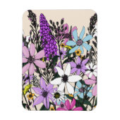 Magnet Flexible Fleurs sauvages d'été (Vertical)