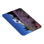 Magnet Flexible fleurs sauvages d'été à la base du Mont Rainier, (Côté Droit)