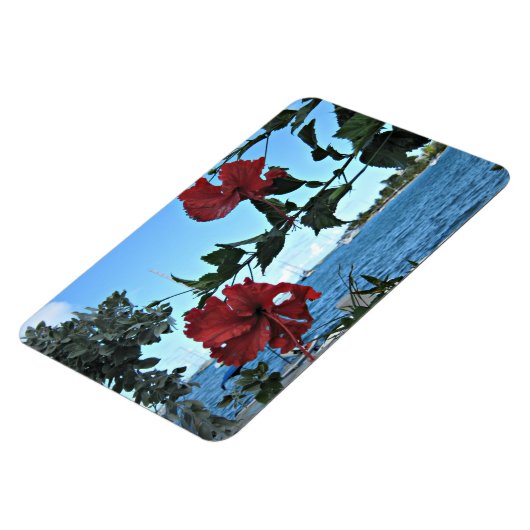 Magnet Flexible Fleurs tropicales (Côté Gauche)