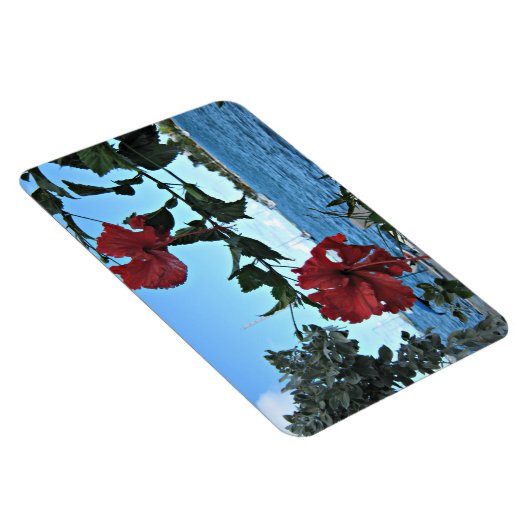 Magnet Flexible Fleurs tropicales (Côté Droit)