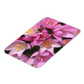 Magnet Flexible Fleurs tropicales roses et jaunes (Côté Gauche)