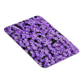 Magnet Flexible Fleurs violettes (Côté Droit)
