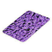 Magnet Flexible Fleurs violettes (Côté Gauche)