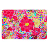 Magnet Flexible Fleurs vives et colorées (Horizontal)