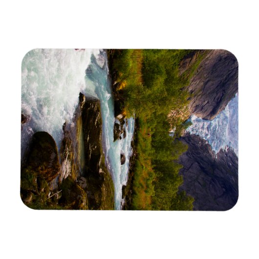 Magnet Flexible Fleuve Du Glacier Briksdal (Horizontal)