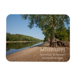 Magnet Flexible Fleuve Mississippi à Hidden Falls, St. Paul, MN