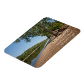 Magnet Flexible Fleuve Mississippi à Hidden Falls, St. Paul, MN (Côté Gauche)