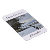 Magnet Flexible Flexibilité du matin neigeux (Côté Droit)