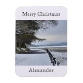 Magnet Flexible Flexibilité du matin neigeux (Vertical)