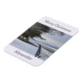 Magnet Flexible Flexibilité du matin neigeux (Côté Gauche)