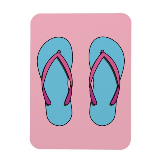 Magnet Flexible Flip Flops de plage (Vertical)