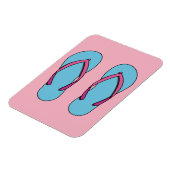 Magnet Flexible Flip Flops de plage (Côté Gauche)