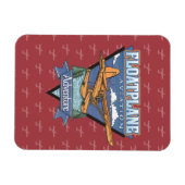 Magnet Flexible Floatplane Aviation Adventure (Horizontal)