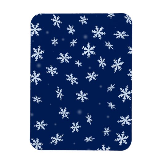 Magnet Flexible Flocon de neige (Vertical)