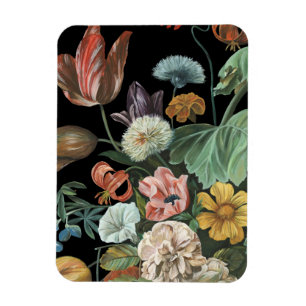 Magnet Flexible Floral baroque - bouquet des fleurs