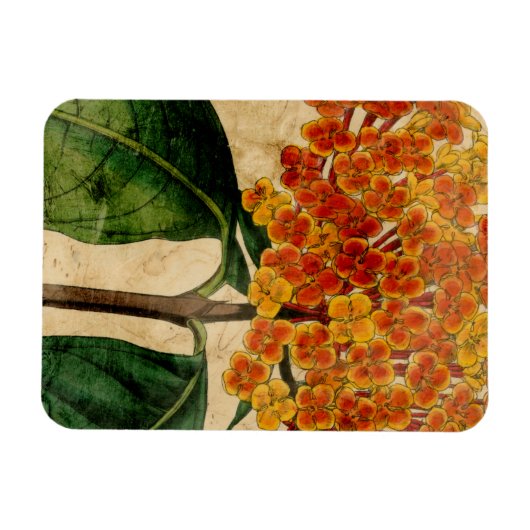 Magnet Flexible Floral I (Horizontal)