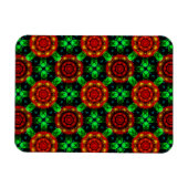 Magnet Flexible Floral Modern Boho Elegant Abstract Pattern #504 (Horizontal)