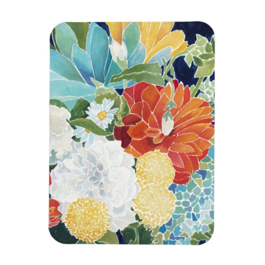 Magnet Flexible Florals de minuit III (Vertical)