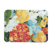 Magnet Flexible Florals II de minuit (Horizontal)