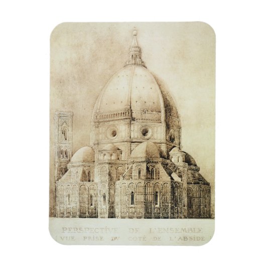 Magnet Flexible Florence Cathedral from the East, from 'fragment (Vertical)
