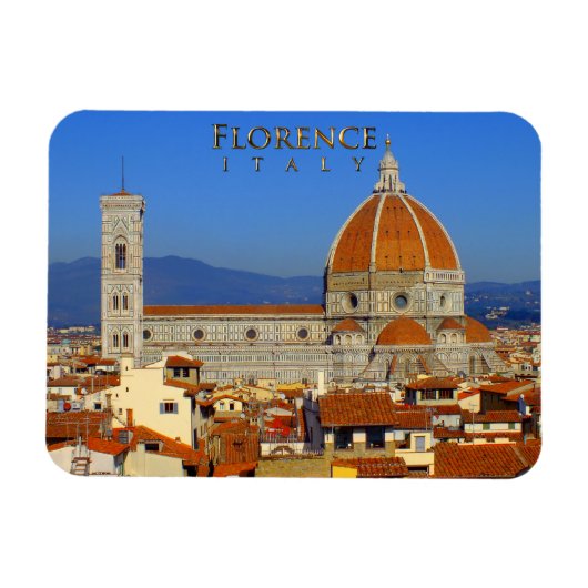 Magnet Flexible Florence - Père Noël Maria del Fiore (Horizontal)