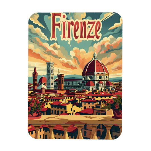 Magnet Flexible Florence Vintage (Vertical)
