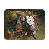 Magnet Flexible Flores exotiques dans un vase grec (Horizontal)