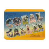 Magnet Flexible Floride, aimant de pignons de corail (Horizontal)