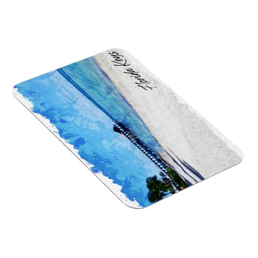 Magnet Flexible Floride Keys Tropical (Côté Droit)