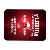 Magnet Flexible Floride L'État Sunshine (Horizontal)