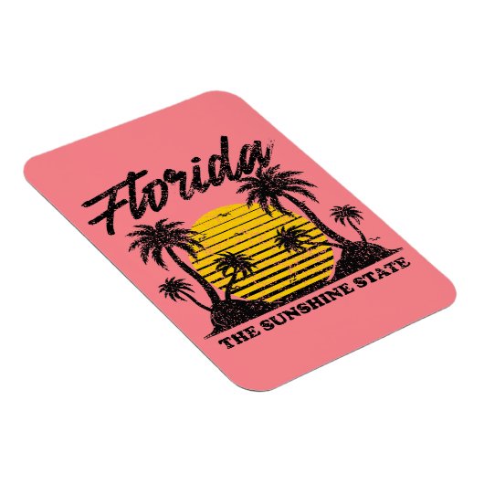 Magnet Flexible Floride L'État Sunshine (Côté Droit)