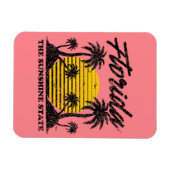 Magnet Flexible Floride L'État Sunshine (Horizontal)