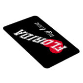 Magnet Flexible Floride mon amour (Côté Droit)