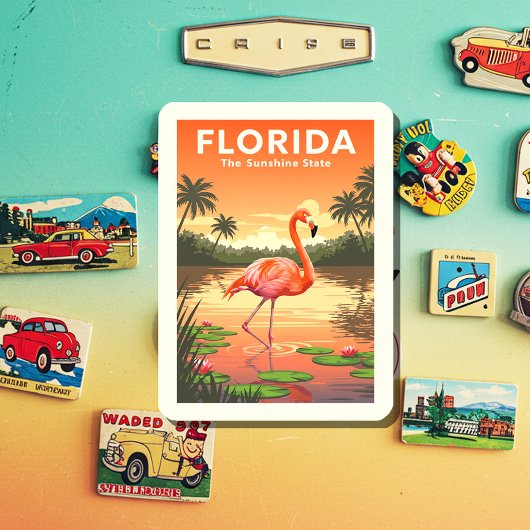 Magnet Flexible Floride vintage